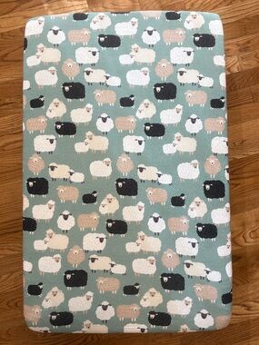 Little Sheepies Mini Crib Sheet